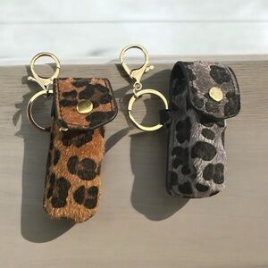 Olivia Moss You Are The Balm Lip Balm Holder Gray & Brown (Quantity 2)